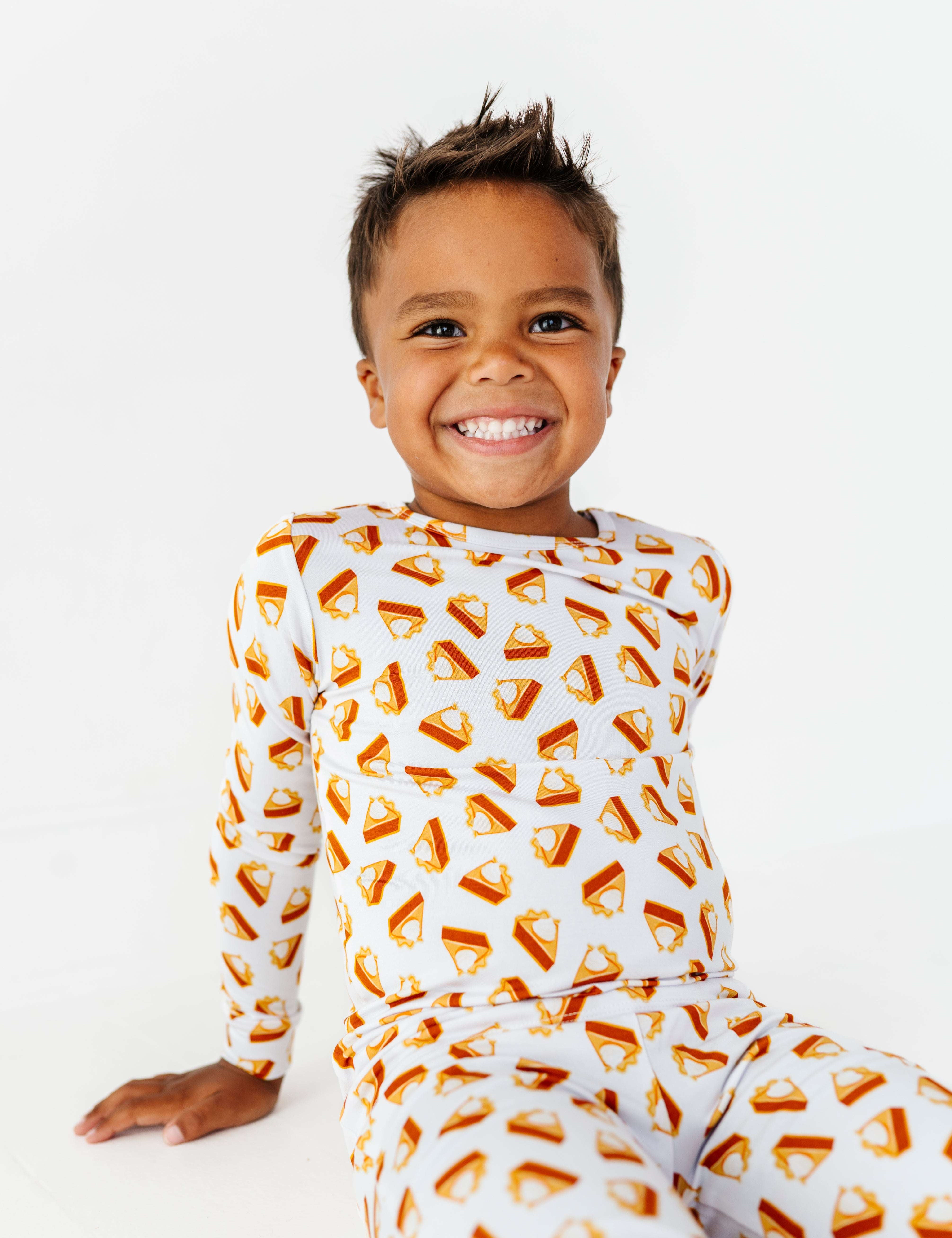 Pumpkin Pie Two-Piece Pajama Set