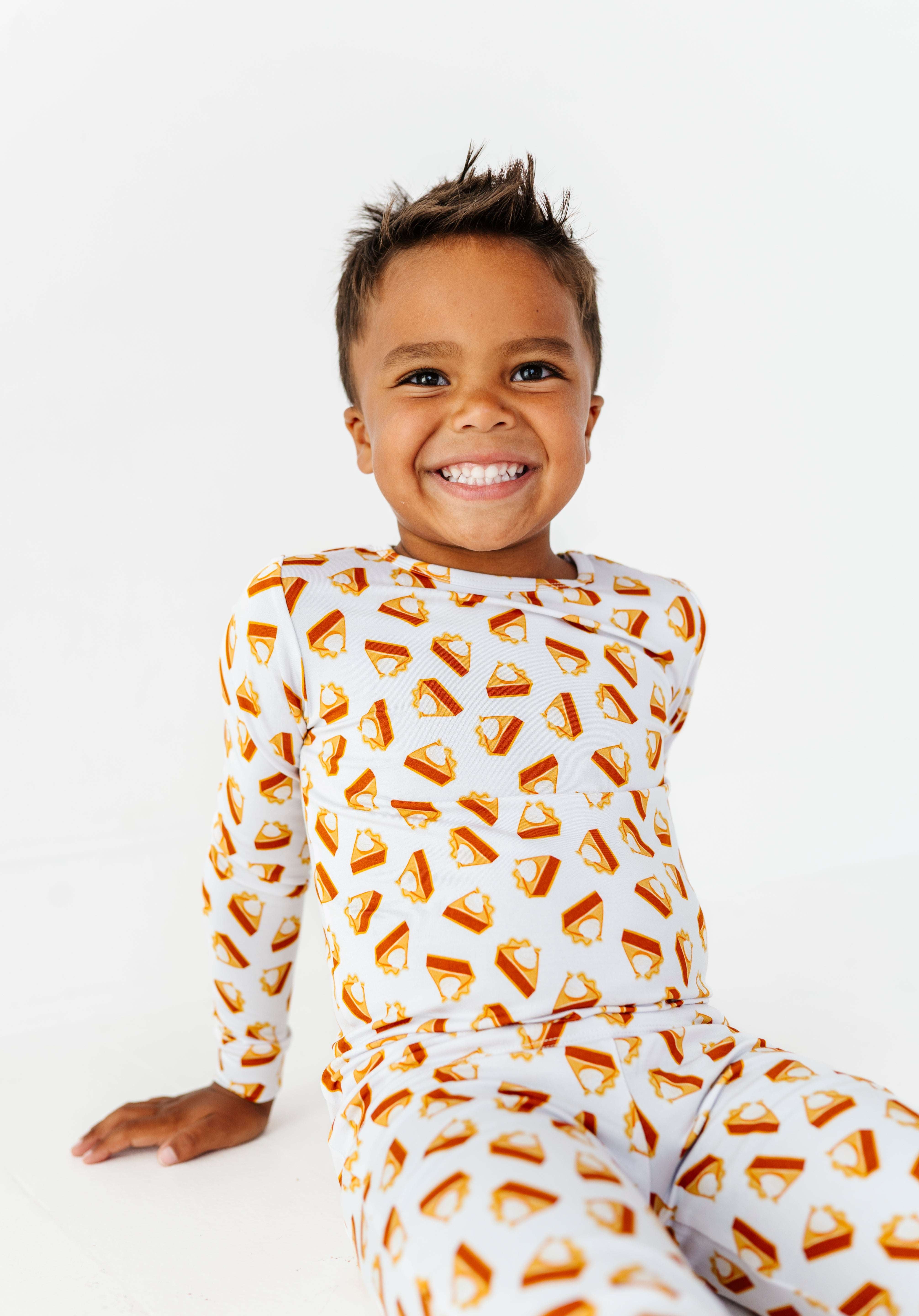 Pumpkin Pie Two-Piece Pajama Set