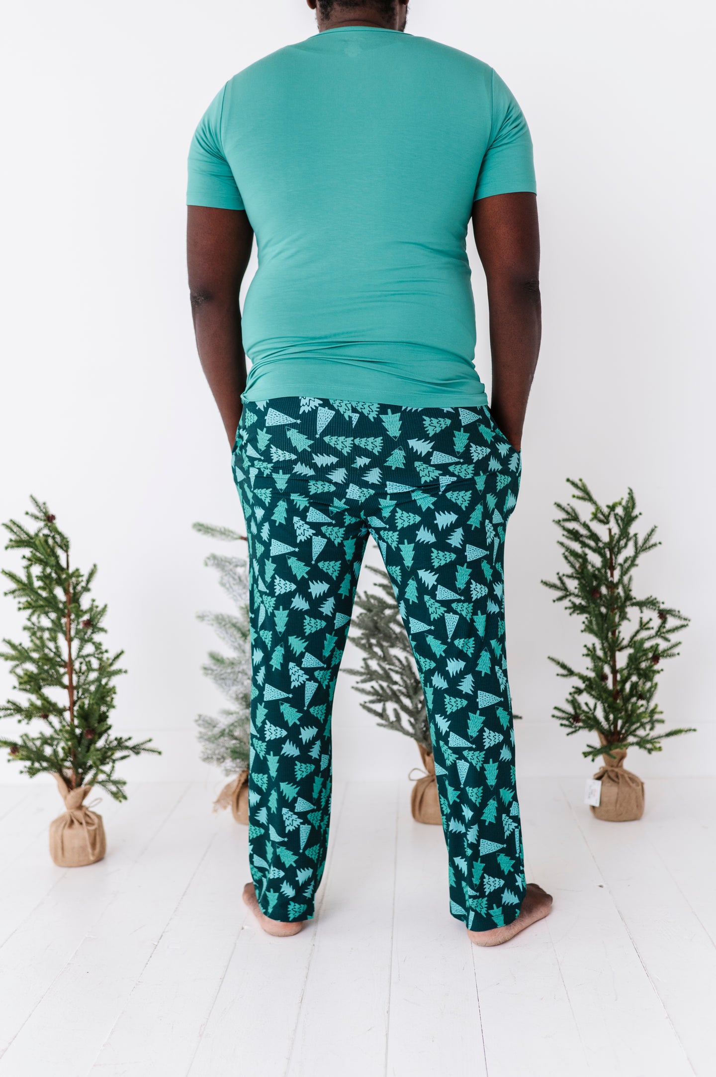 Green Pine Tree Mens Set