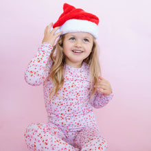 Load image into Gallery viewer, Pink Candy Cane Two-piece Long Set

