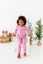 Load image into Gallery viewer, Pink Pine Tree Two-Piece Long Set
