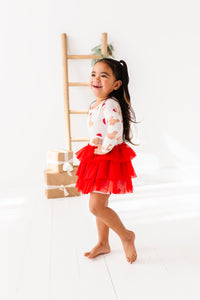 Santa Bear Tutu Dress