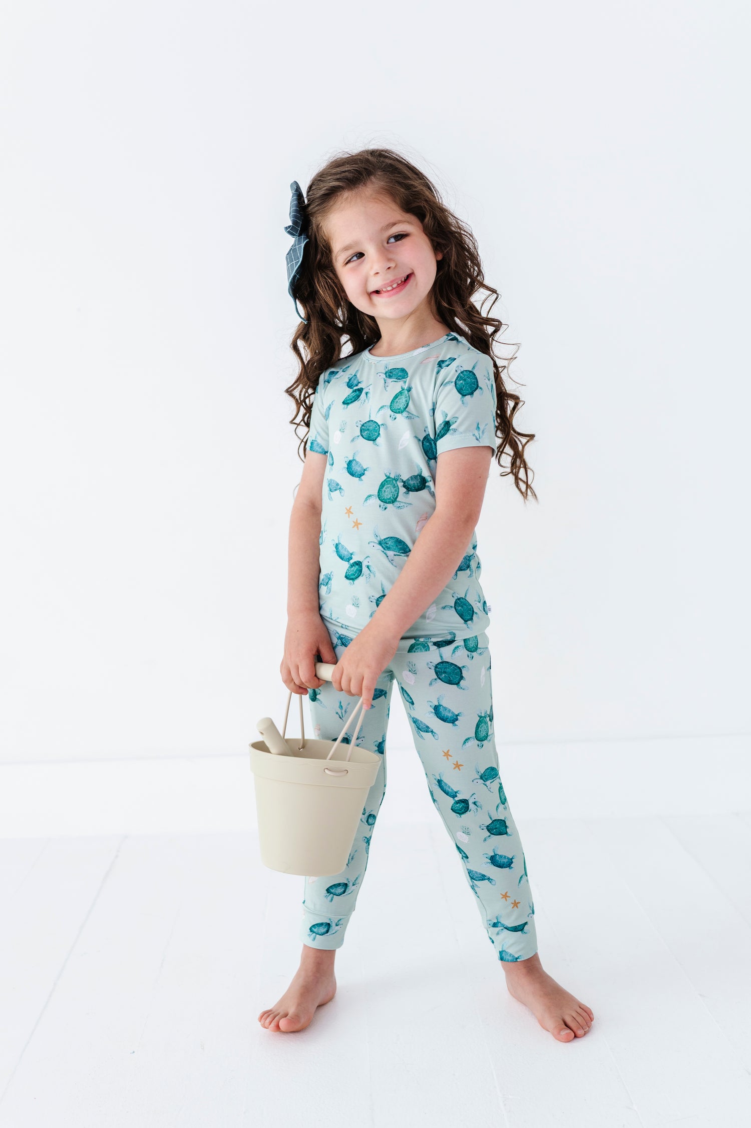 Sea Turtles Two Piece Pajama Set
