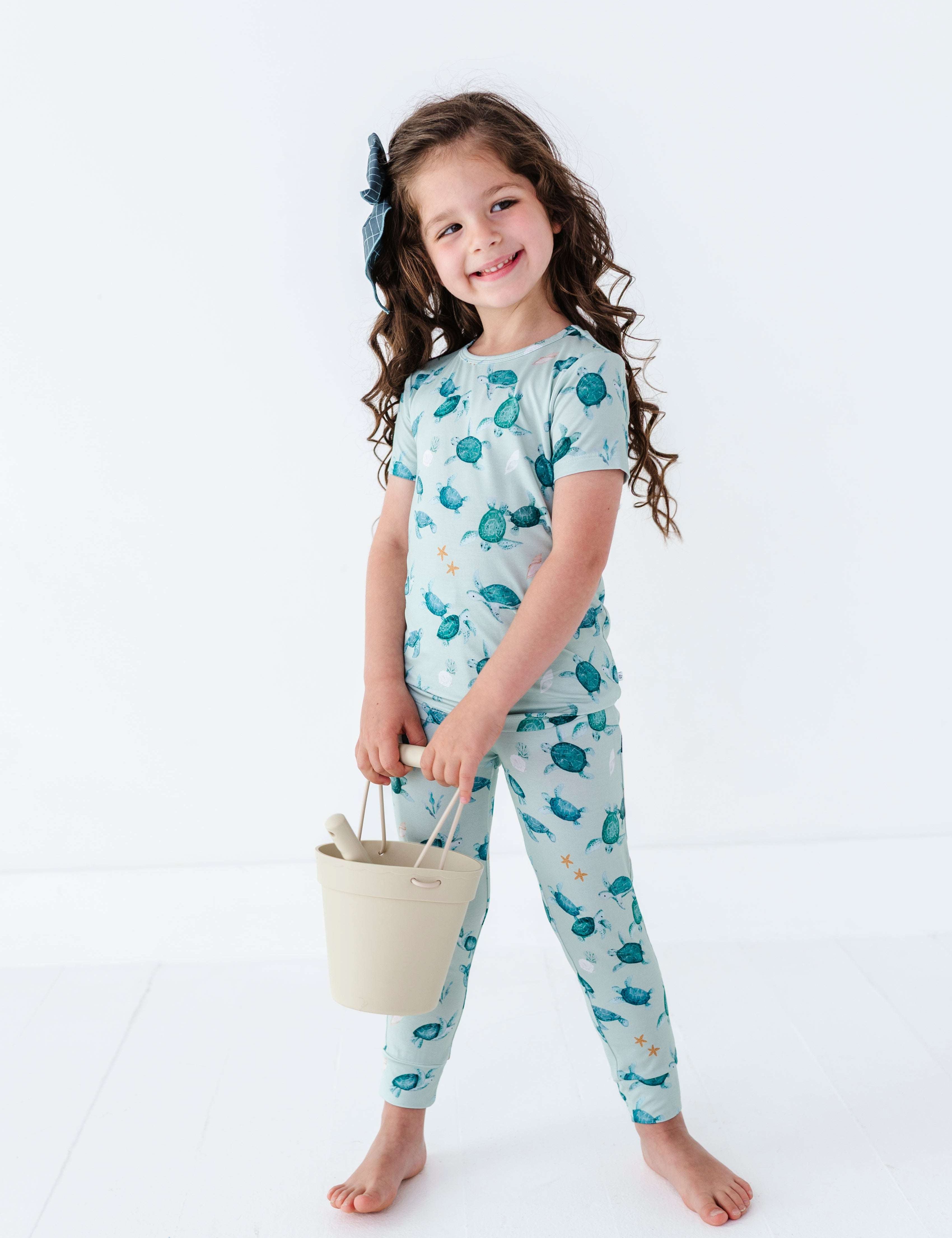 Sea Turtles Two Piece Pajama Set