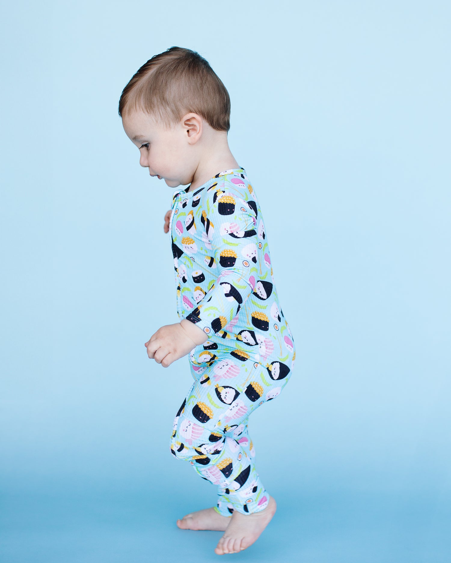 Sushi Zipper Onesie