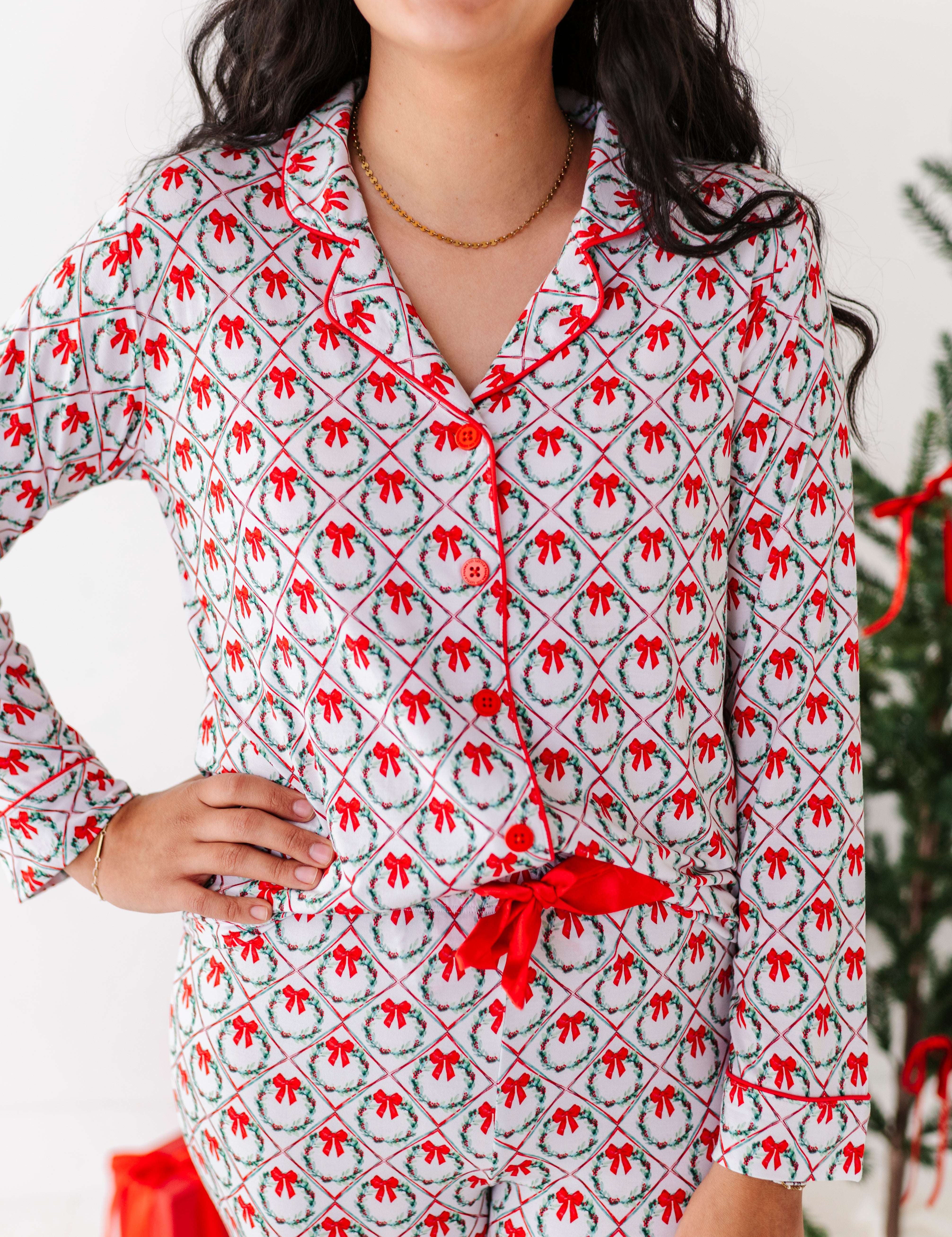 Holiday Wreaths Women's Flare Set