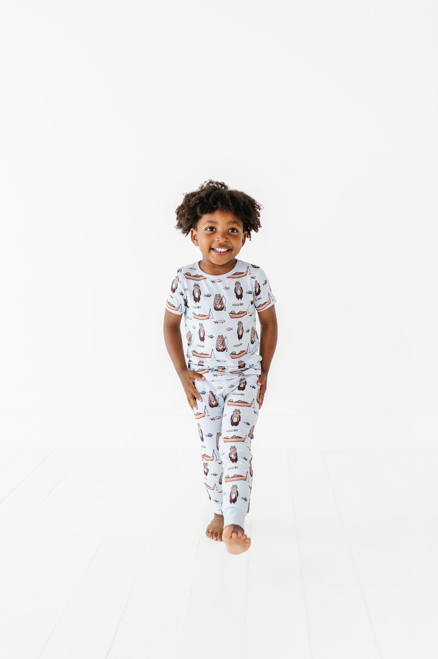 Fishing Two Piece Pajama Set