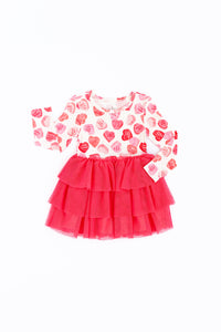 Pink Affirmation Heart Tutu Dress