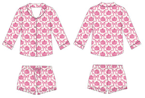 Pumpkin Bows Women's Set