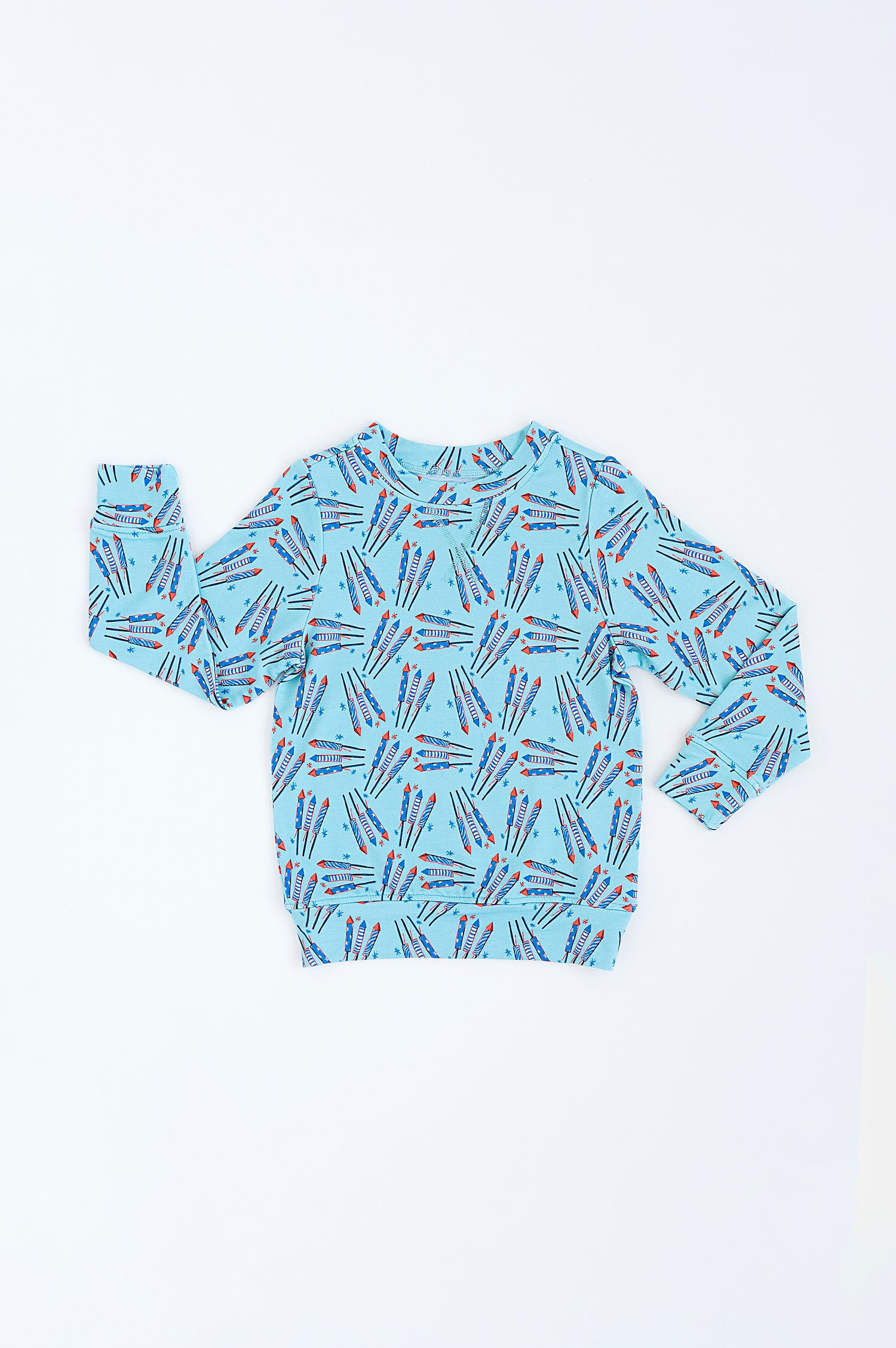 Fireworks Terry Pullover Sweatshirt