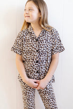 Load image into Gallery viewer, Leopard Girls Flare Set
