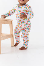 Load image into Gallery viewer, Rainbow Ribbed Convertible Romper
