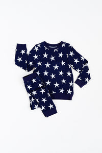 Blue Star Jogger Set