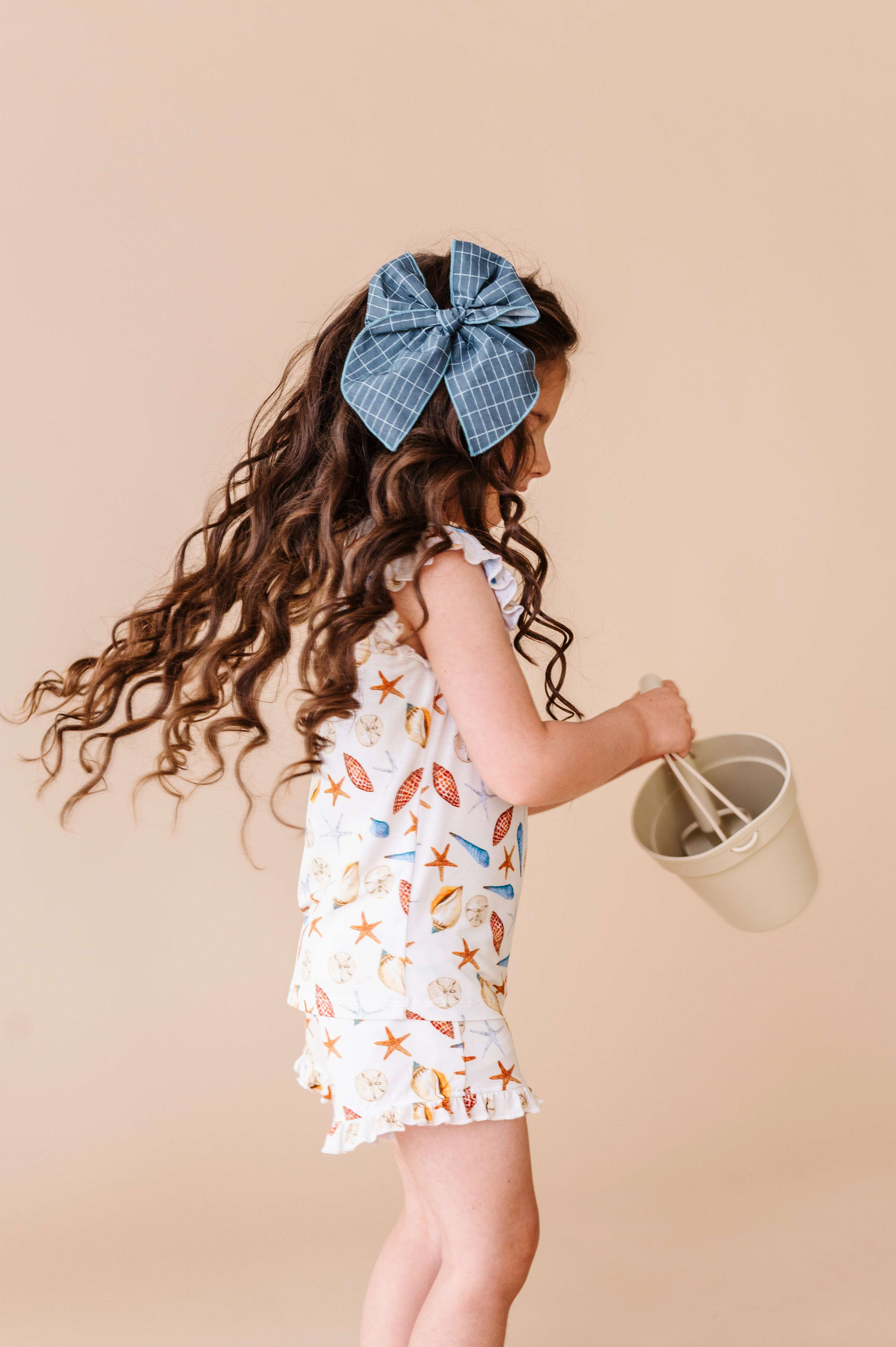 Sea Shells Ruffle Short Set