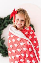 Load image into Gallery viewer, Red Santa Plush Blanket
