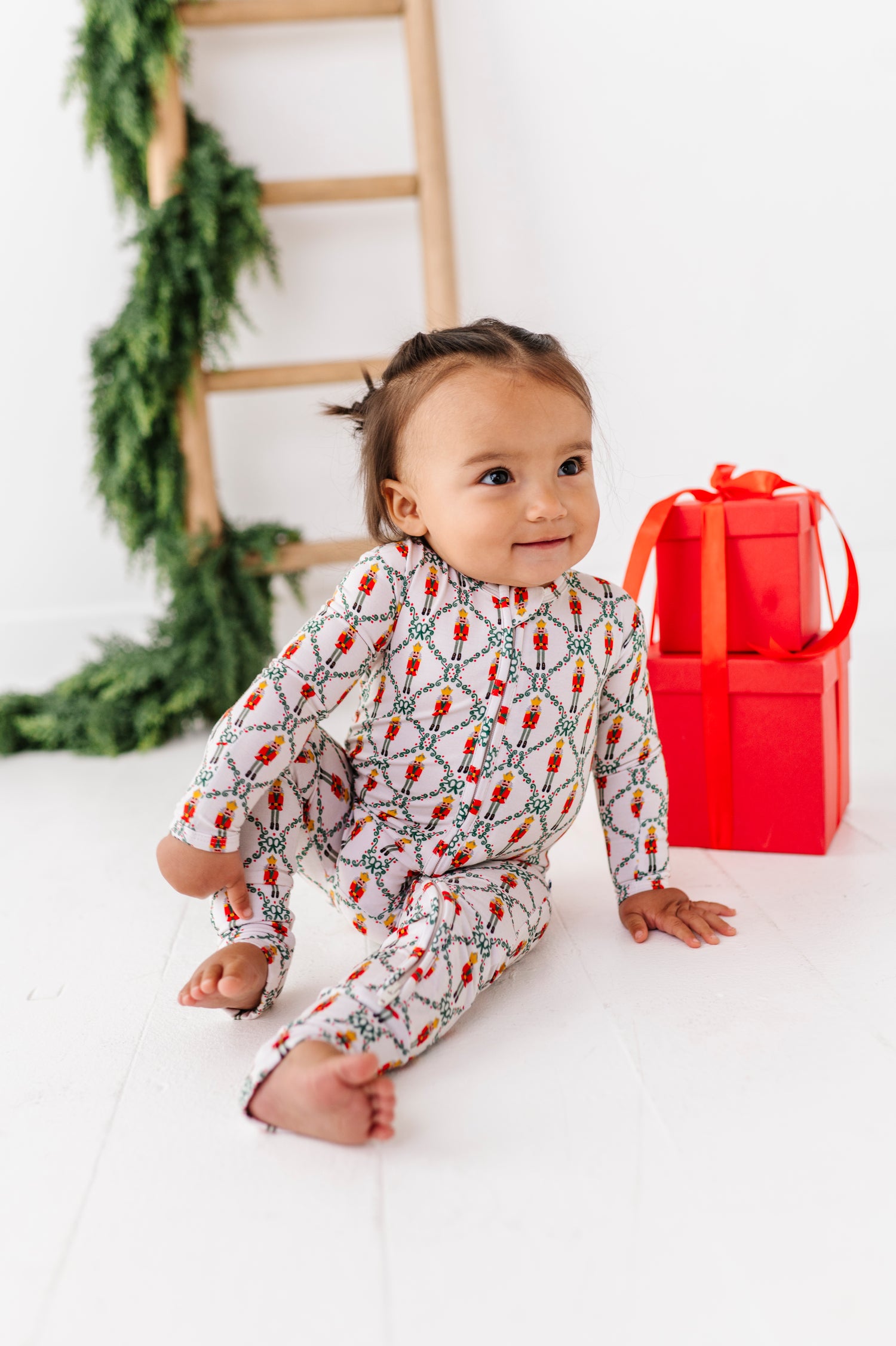 Nutcracker Zipper Onesie