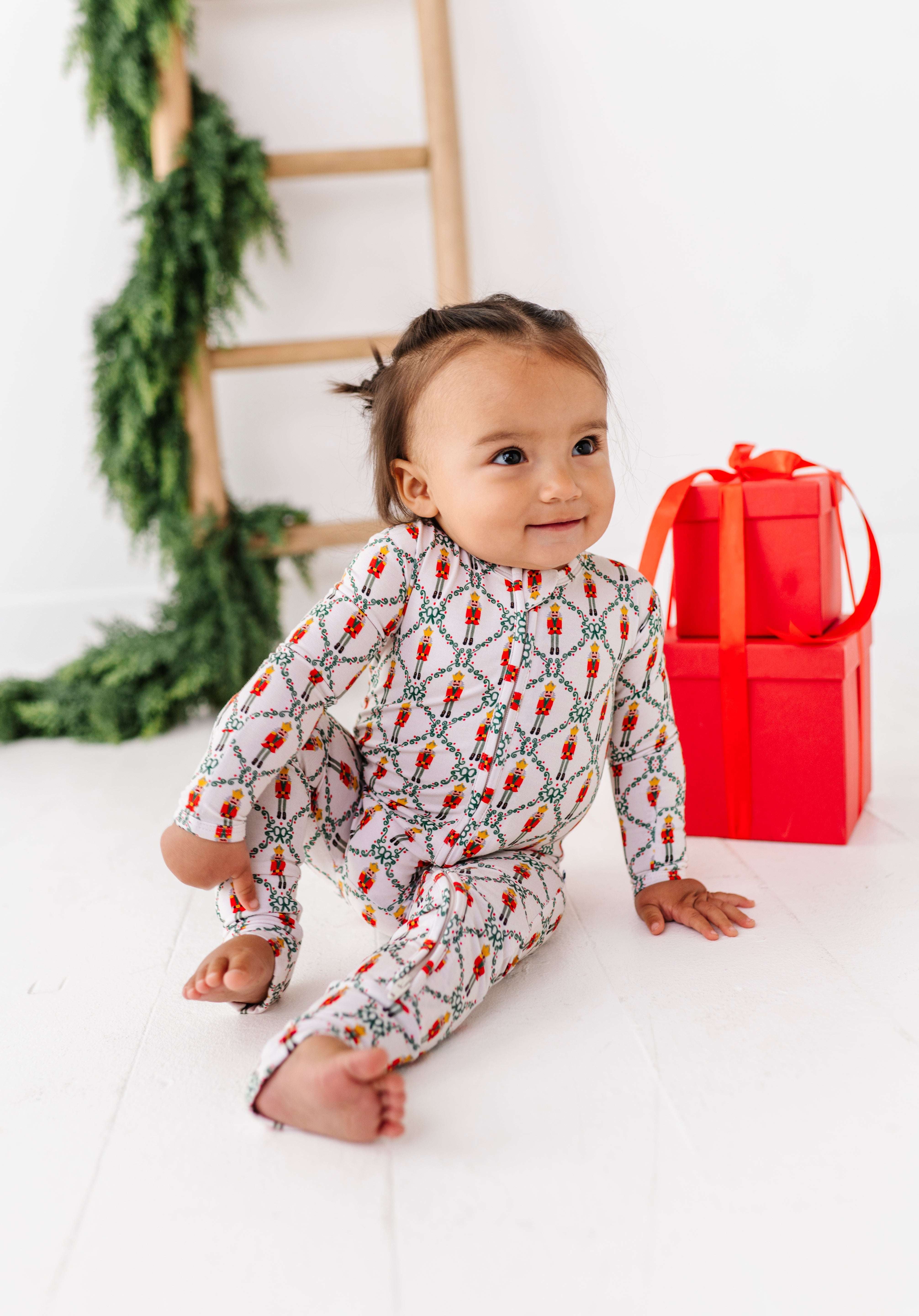 Nutcracker Zipper Onesie