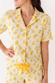 Happy Lemon Women's Short Set