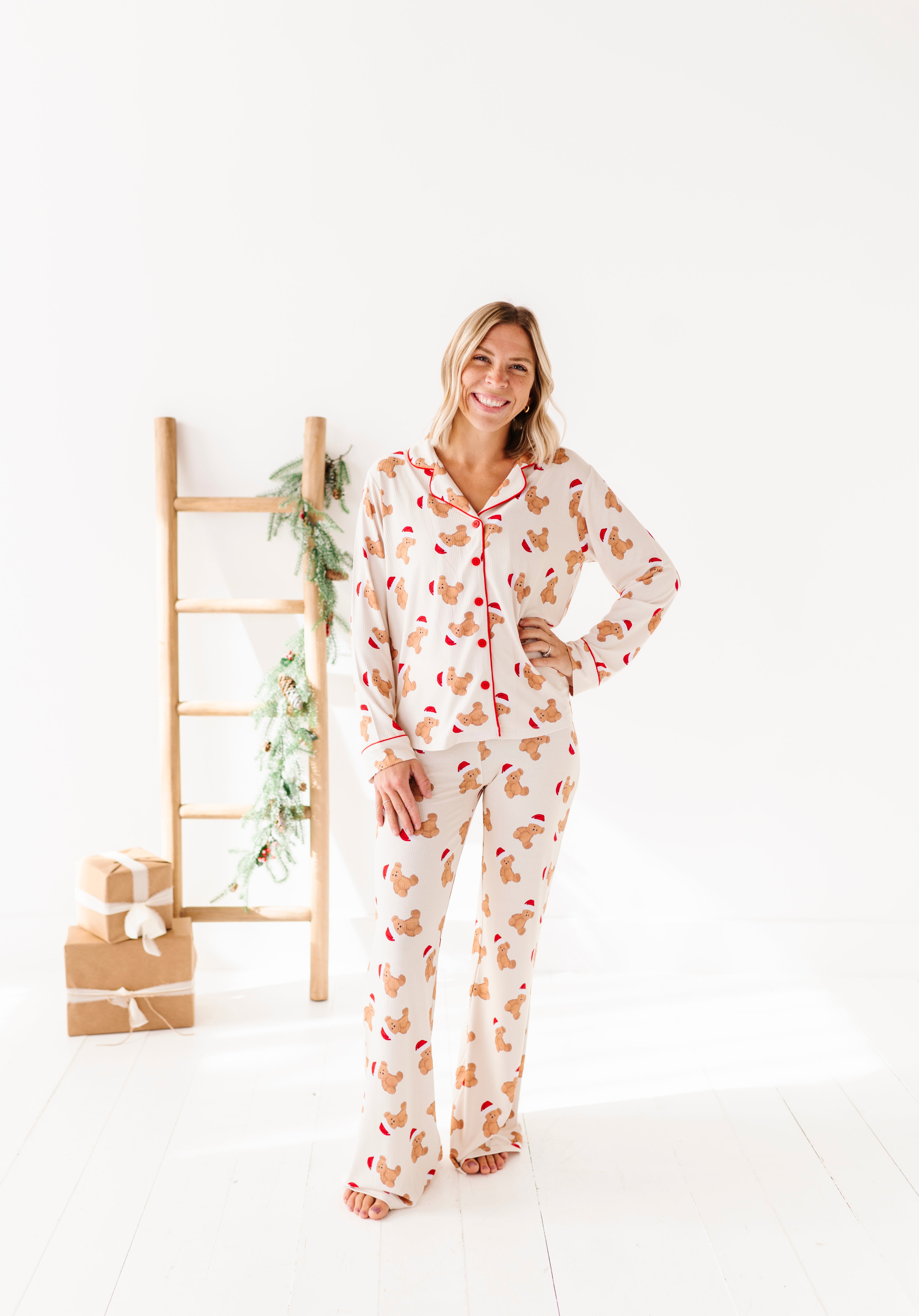Santa Bear Women’s Flare Set