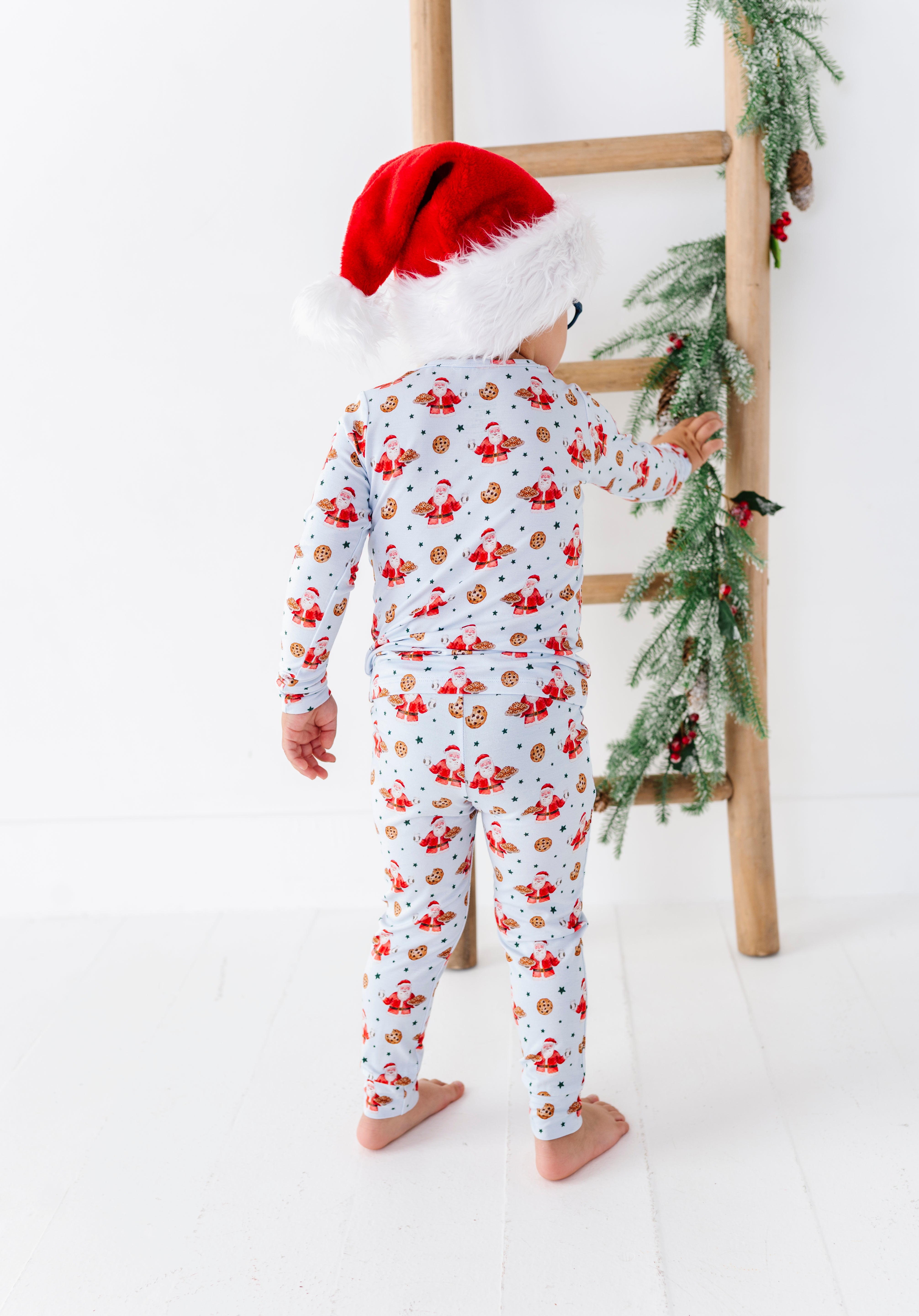 LPC X Sydney Rae Bass Santa's Cookies Zipper Onesie