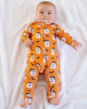 Load image into Gallery viewer, Cool Ghost Ribbed Convertible Onesie
