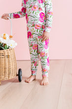 Load image into Gallery viewer, Pink Peony Two-Piece Long Set
