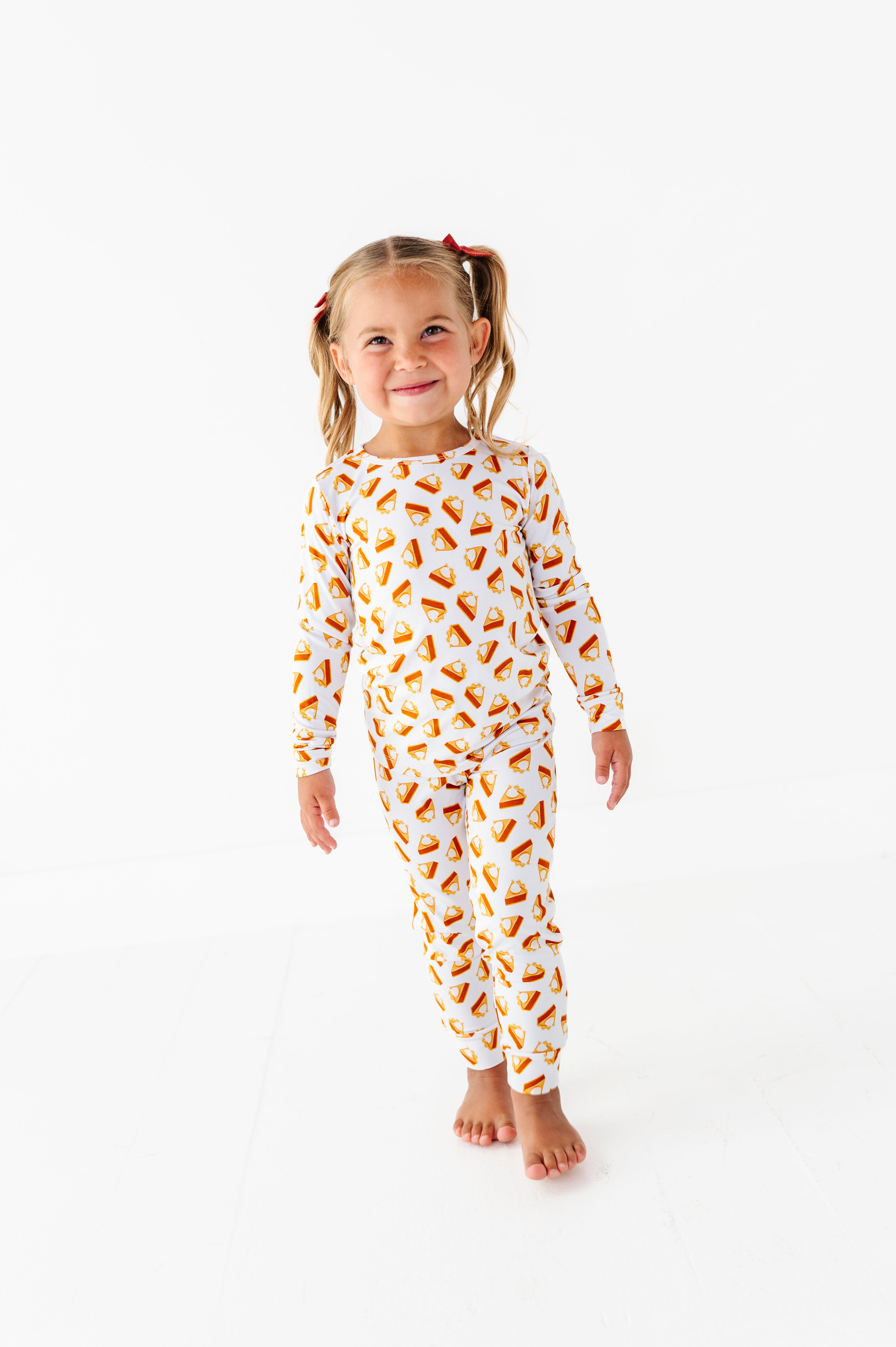 Pumpkin Pie Two-Piece Pajama Set