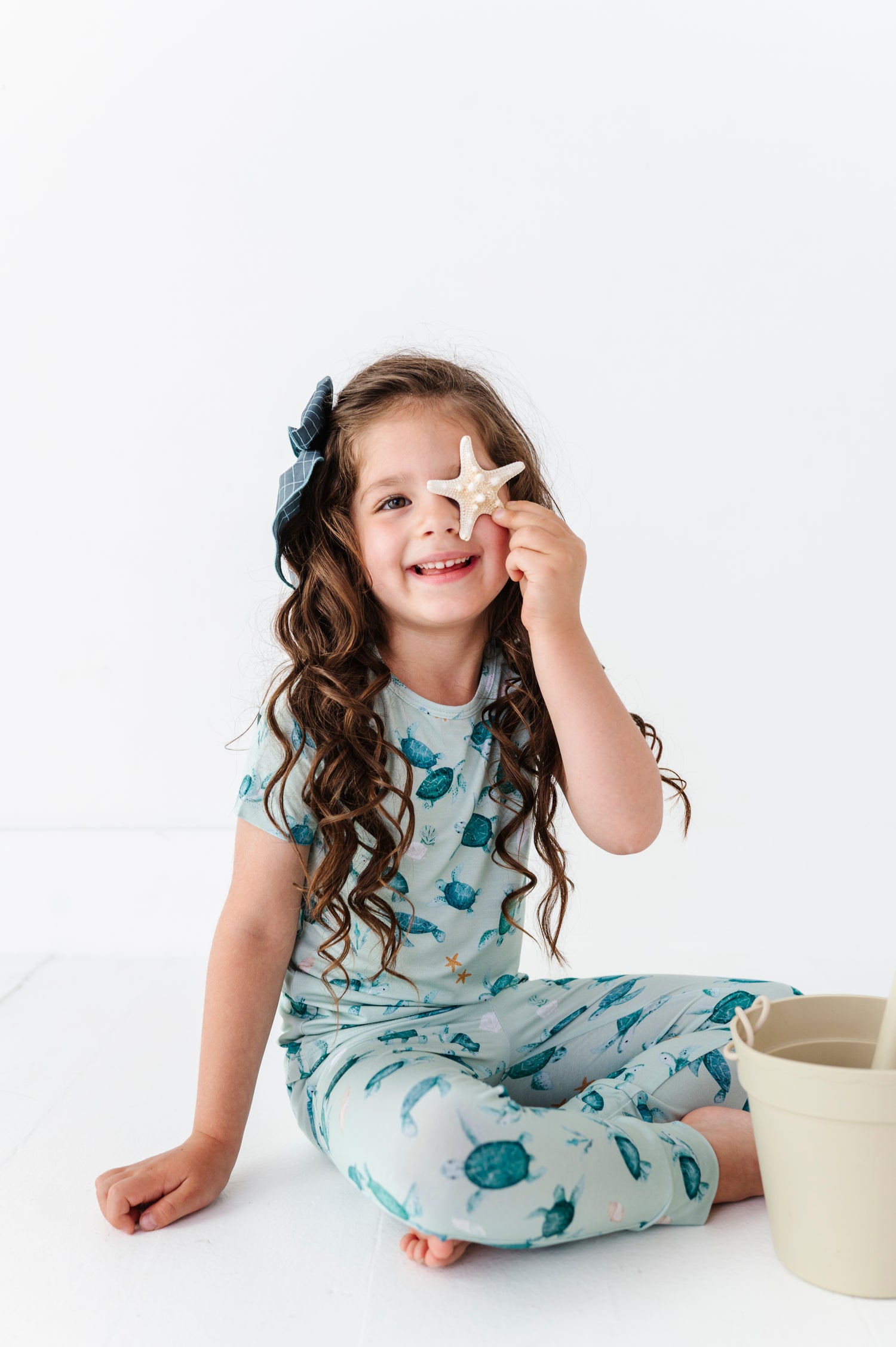 Sea Turtles Two Piece Pajama Set