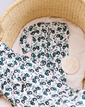 Load image into Gallery viewer, Green Tractor Convertible Onesie
