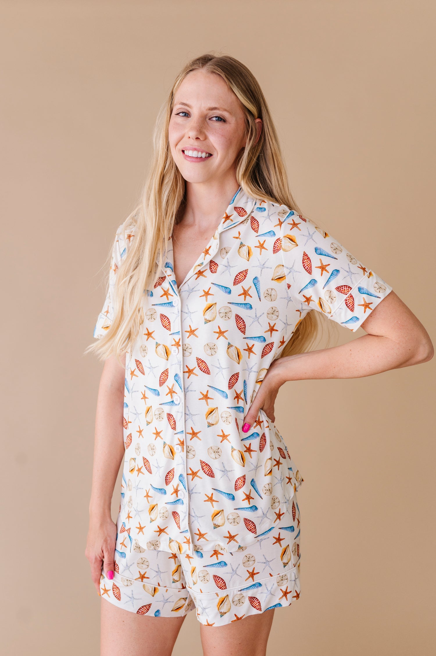 Sea Shells Women's Short Set
