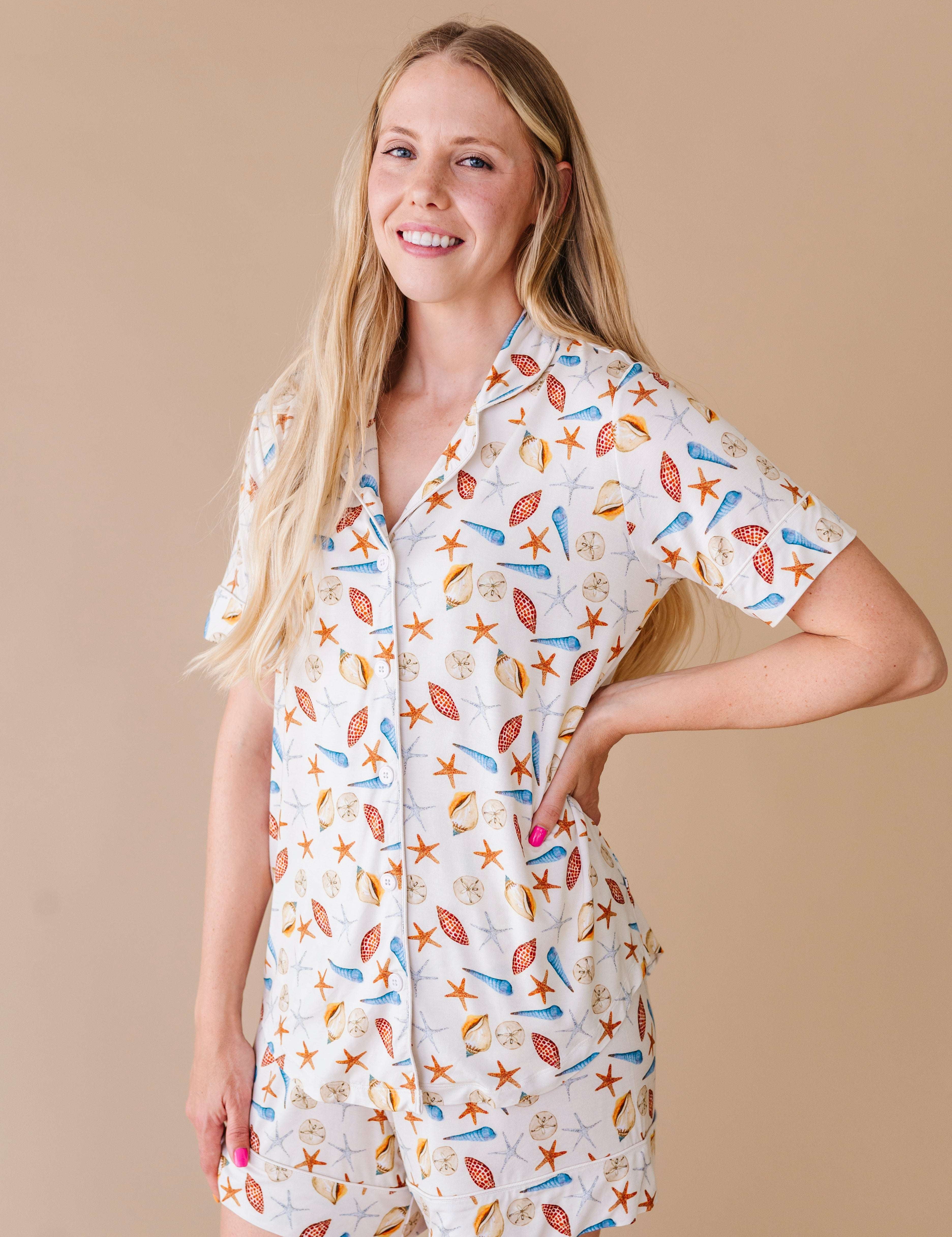 Sea Shells Women's Short Set