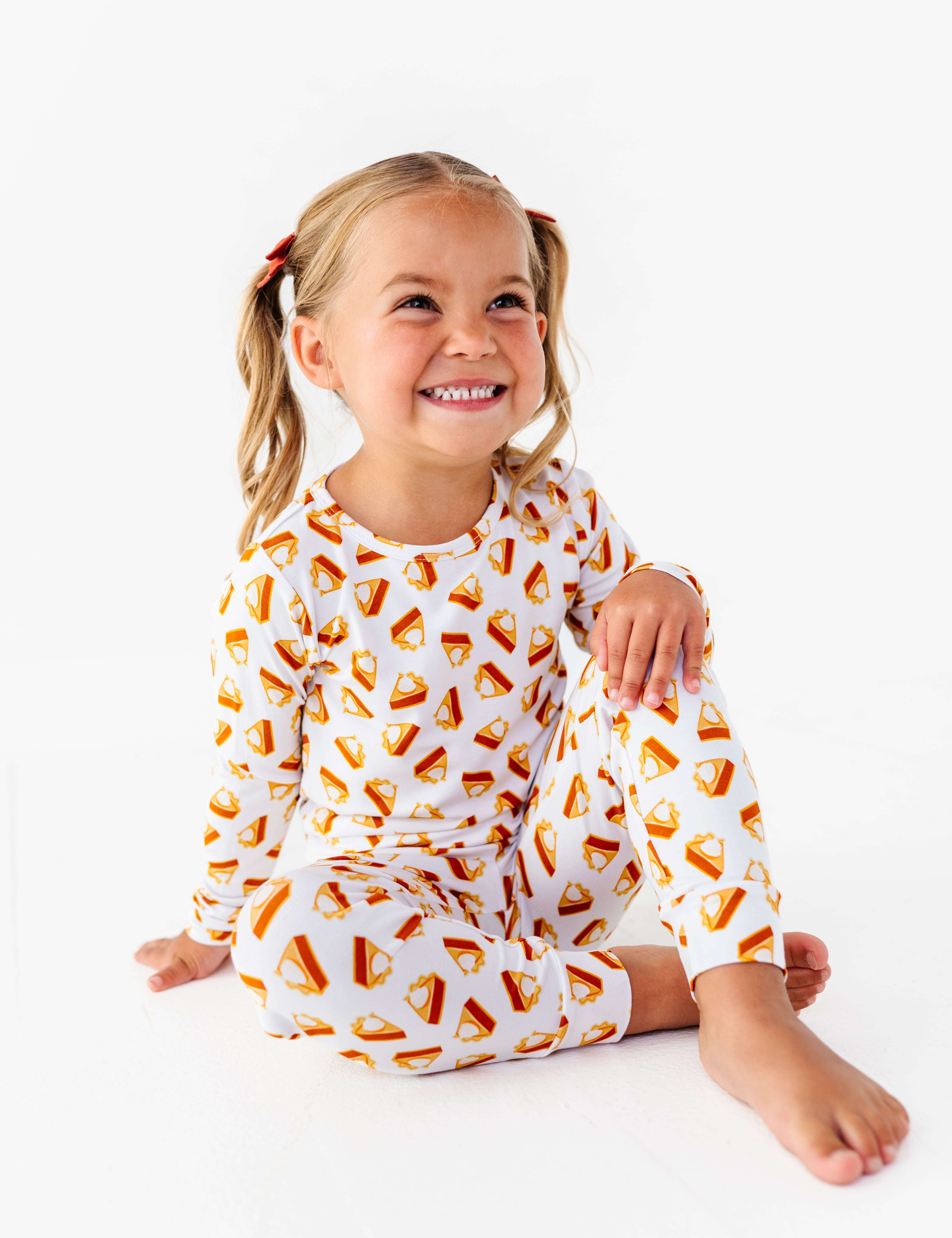 Pumpkin Pie Two-Piece Pajama Set