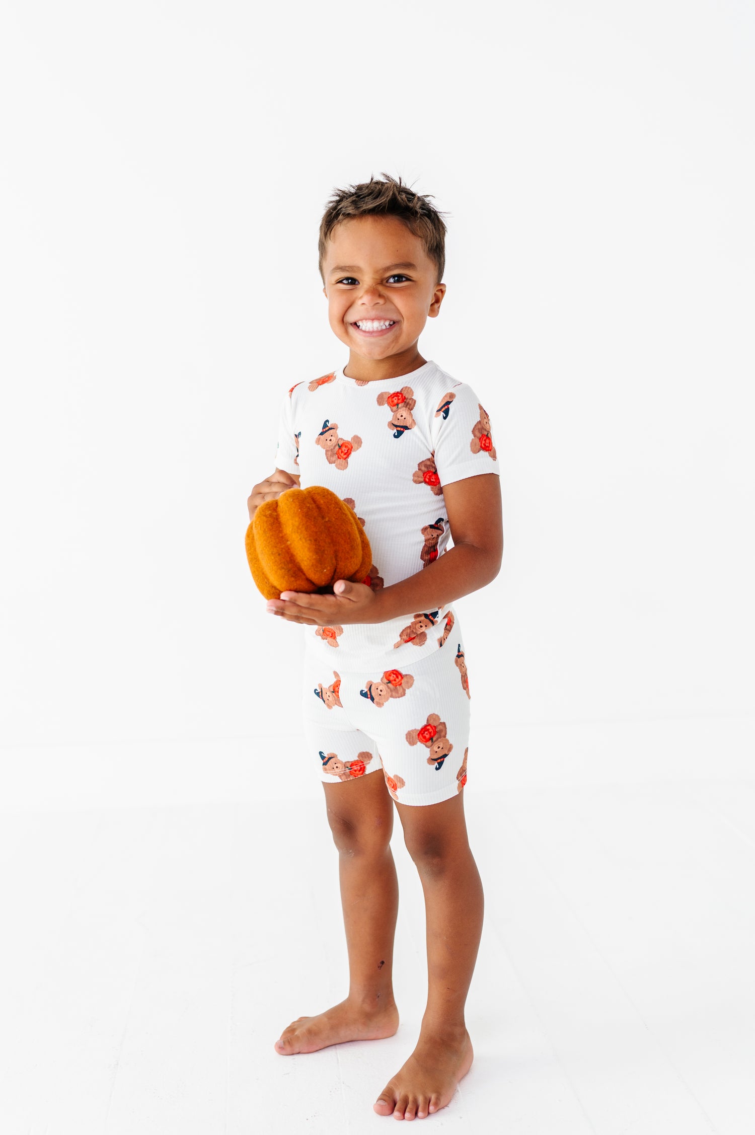 Halloween Bear Short Set