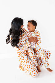 Pumpkin Pie Two-Piece Pajama Set