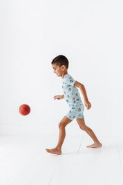 Sports Boy Pajama Short Set