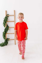 Santa and Cookie Boys Lounge Set