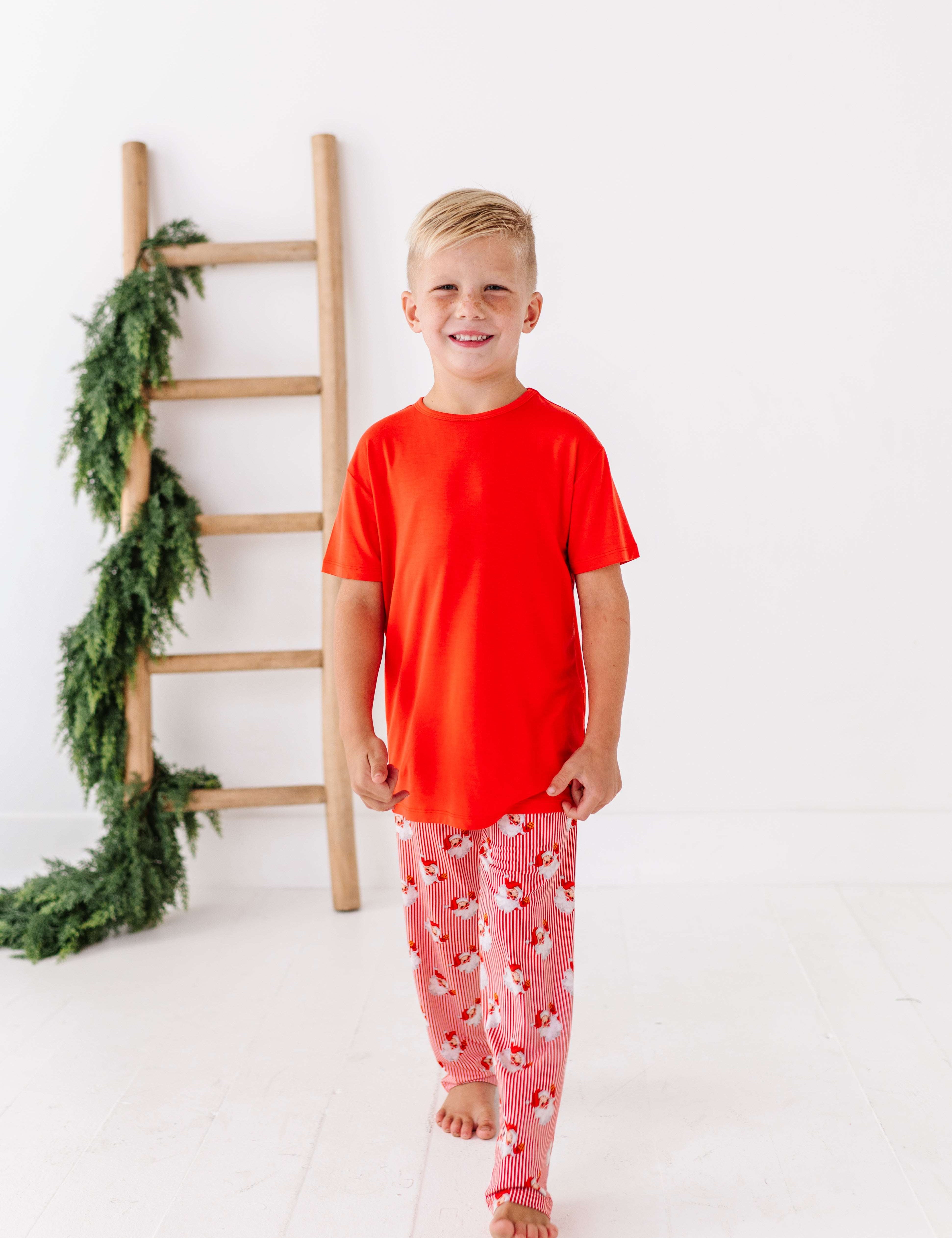 Santa and Cookie Boys Lounge Set