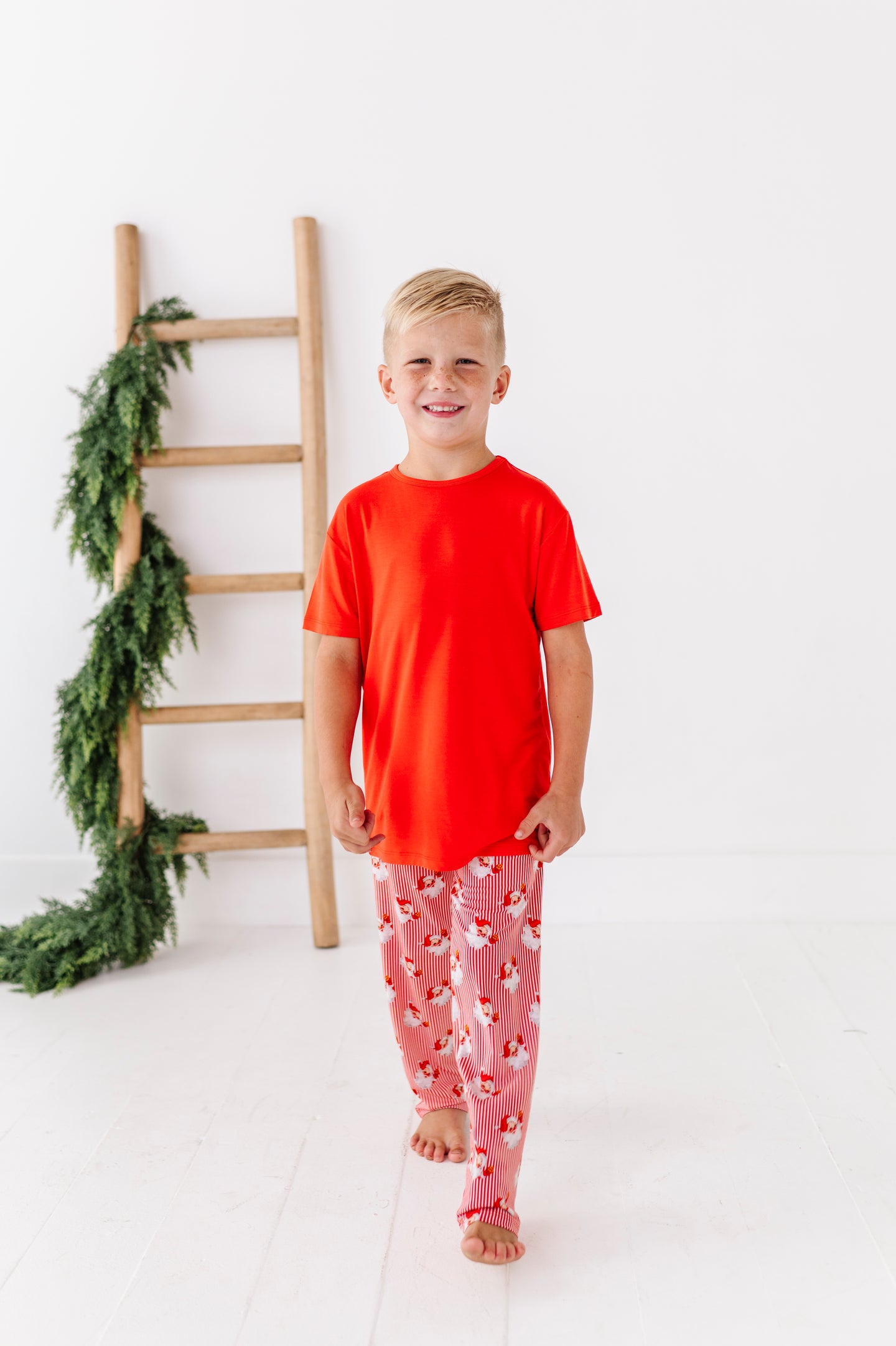 Santa and Cookie Boys Lounge Set