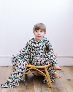 Green Tractor Two Piece Long
