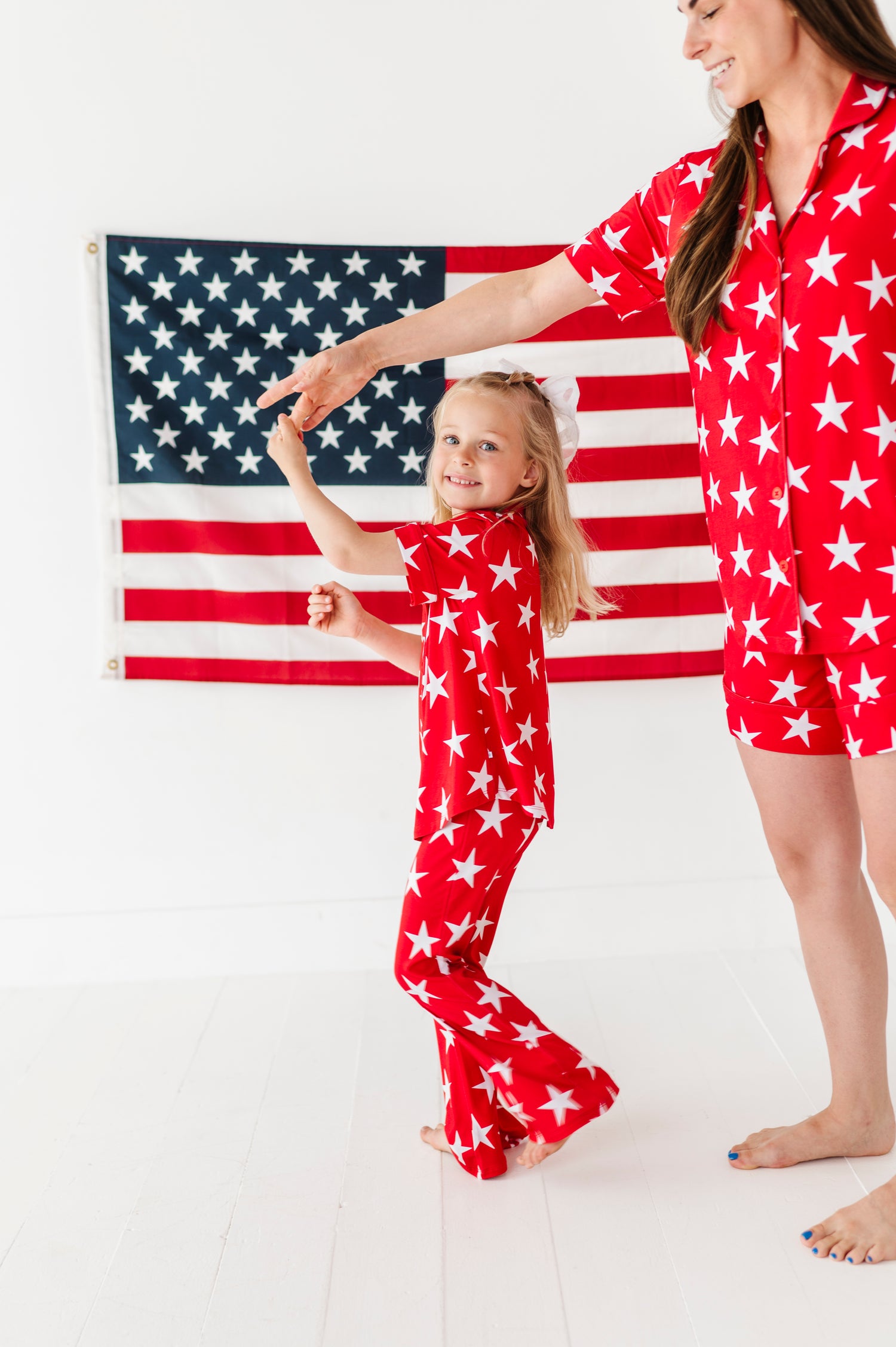 Red Star Girls Flare Lounge Set