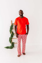 Santa and Cookie Men's Long Set