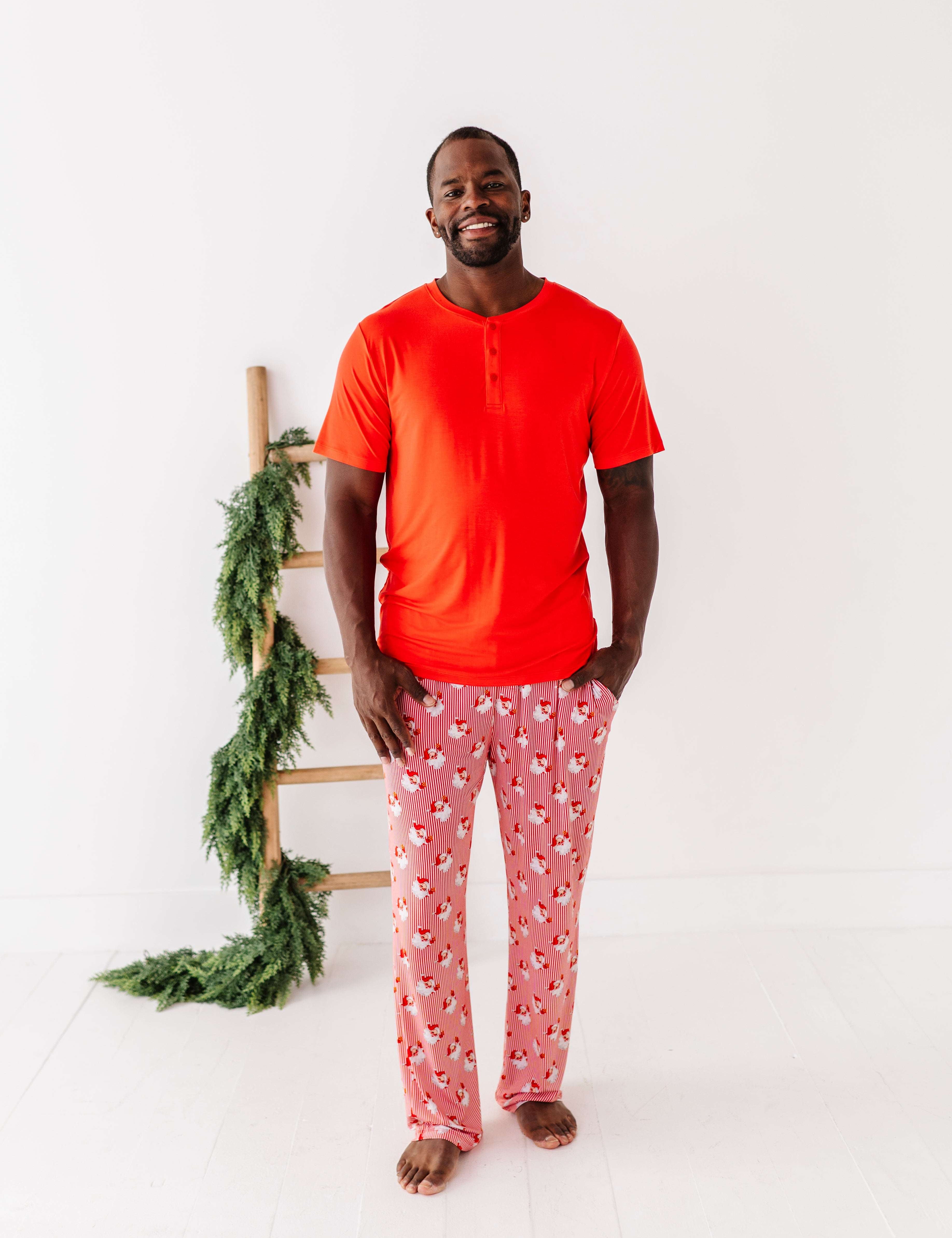 Santa and Cookie Men's Long Set