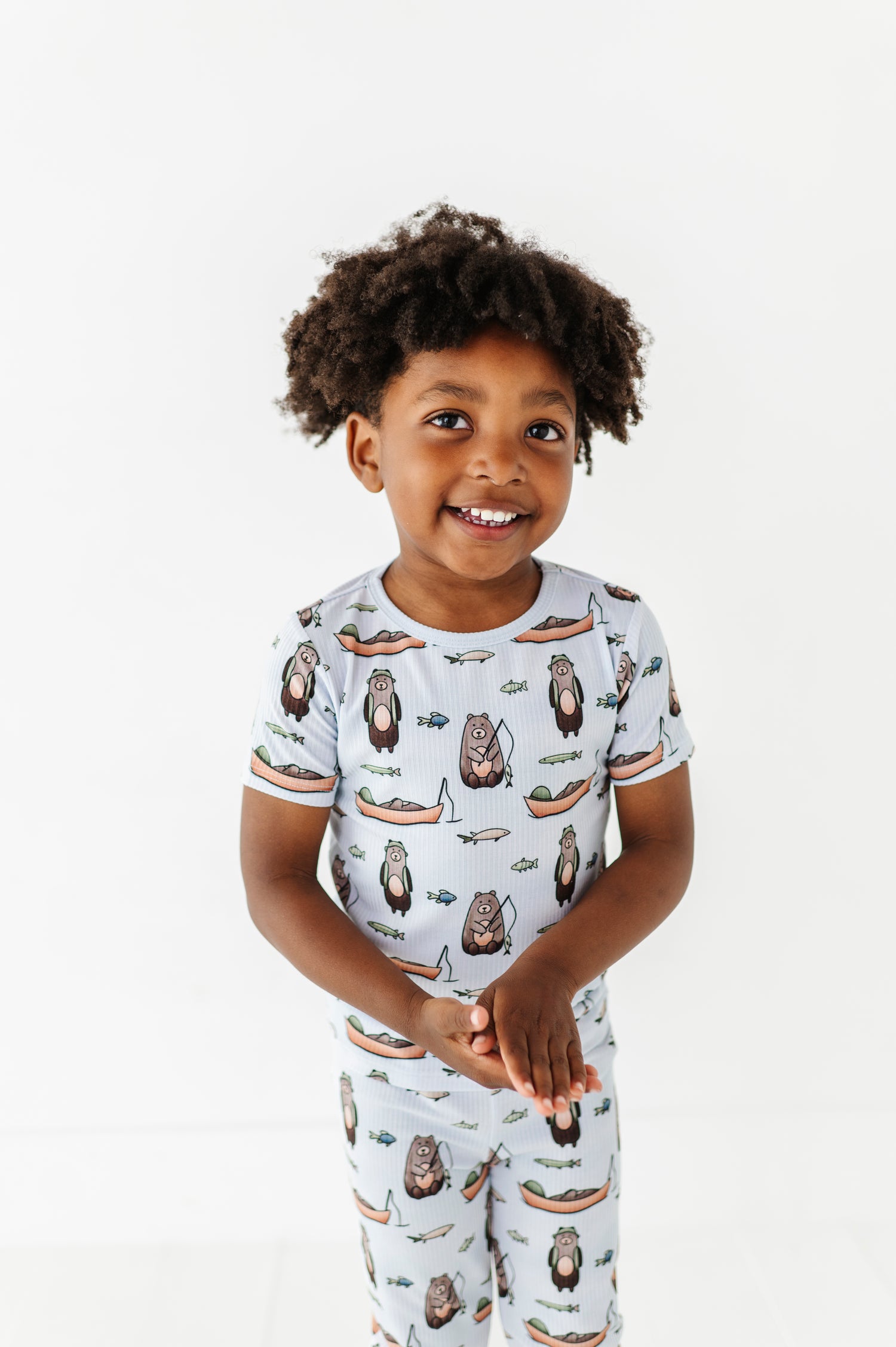 Fishing Two Piece Pajama Set