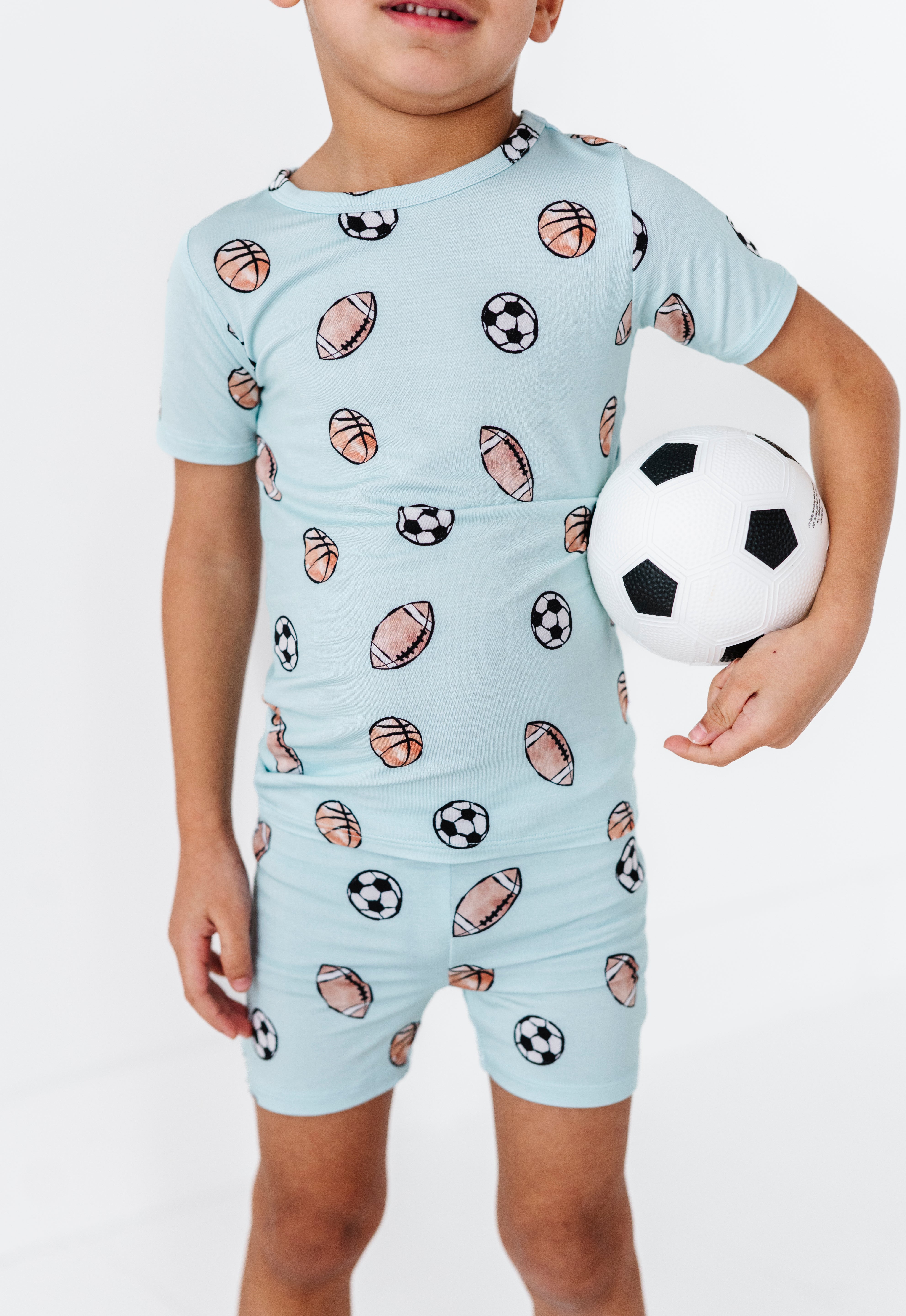 Sports Boy Pajama Short Set