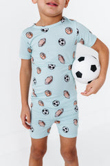 Sports Boy Pajama Short Set