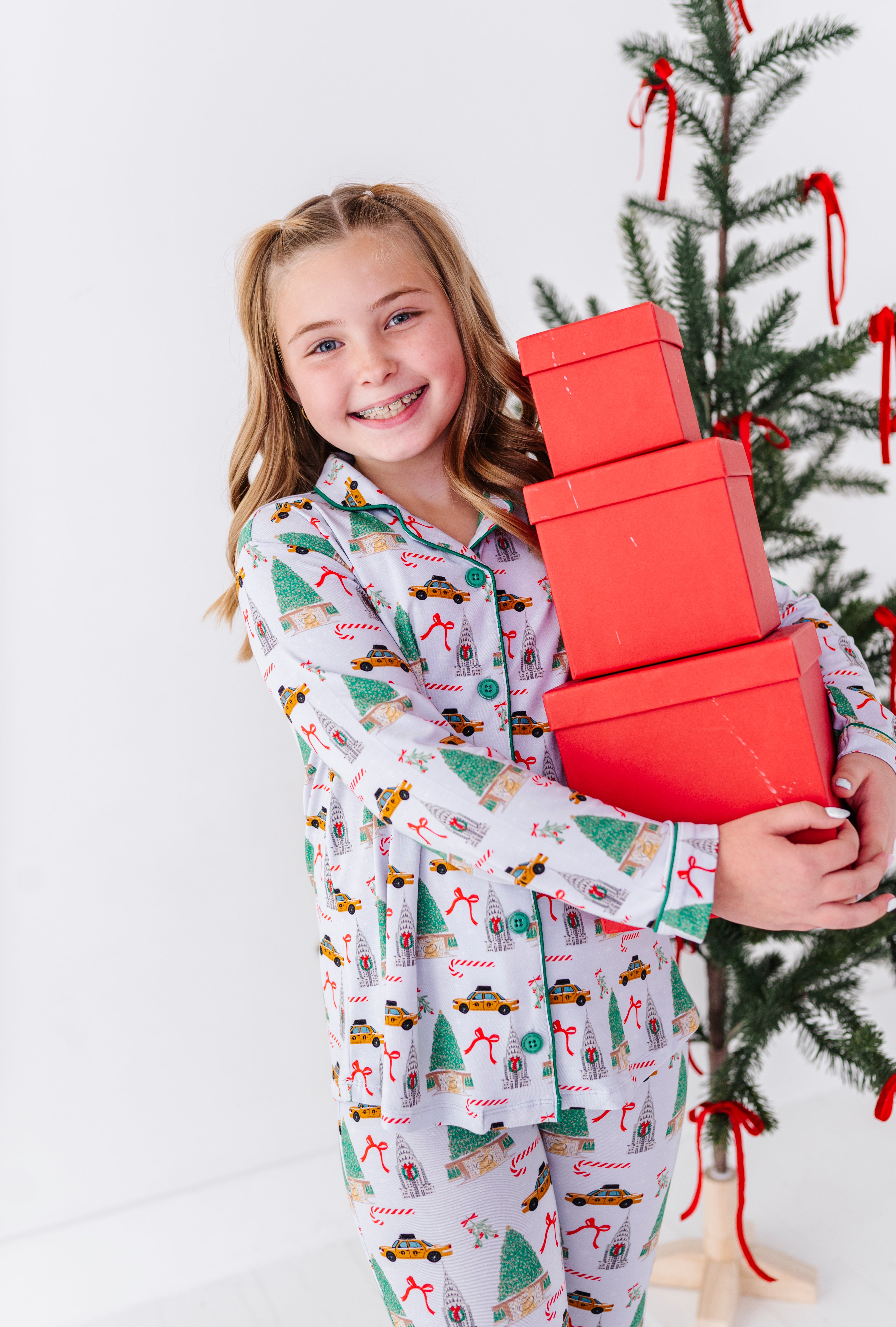 Christmas in the City Girls Flare Set
