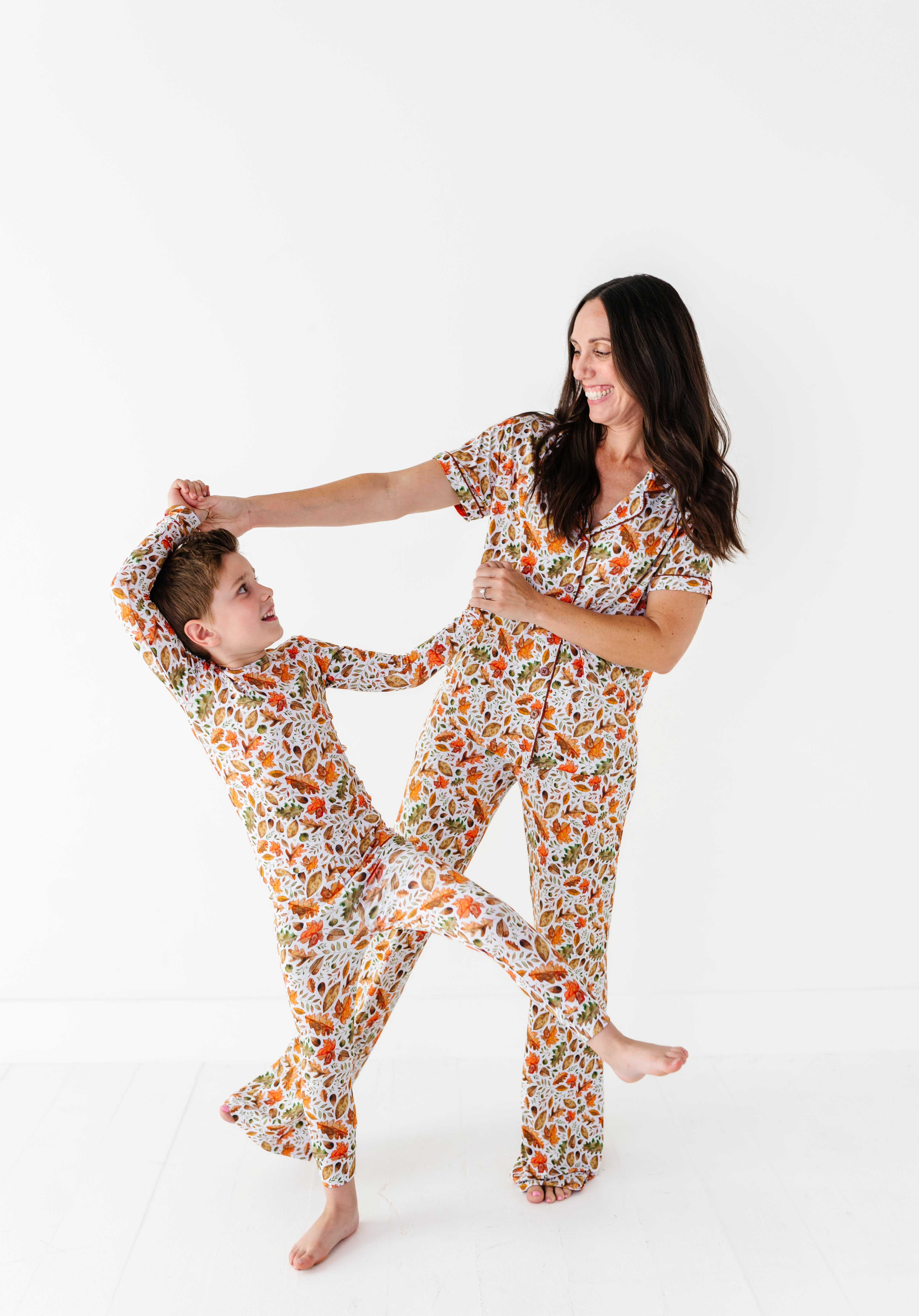 Fall Leaves Women's Flare Set