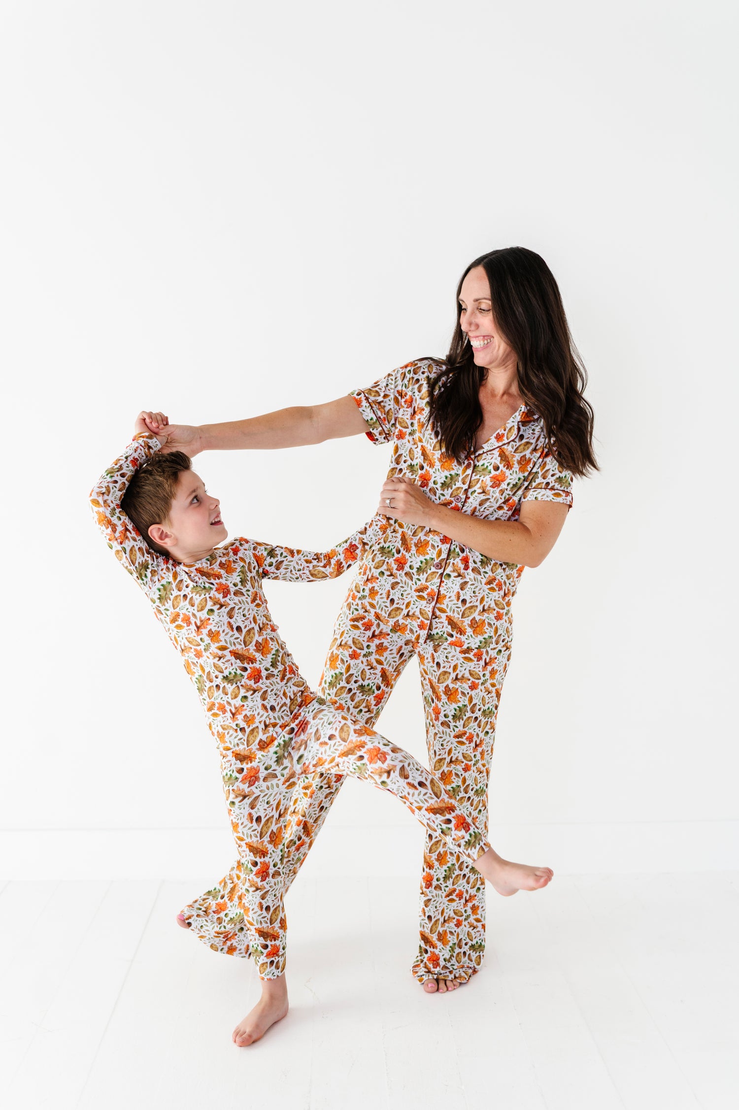 Fall Leaves Women's Flare Set