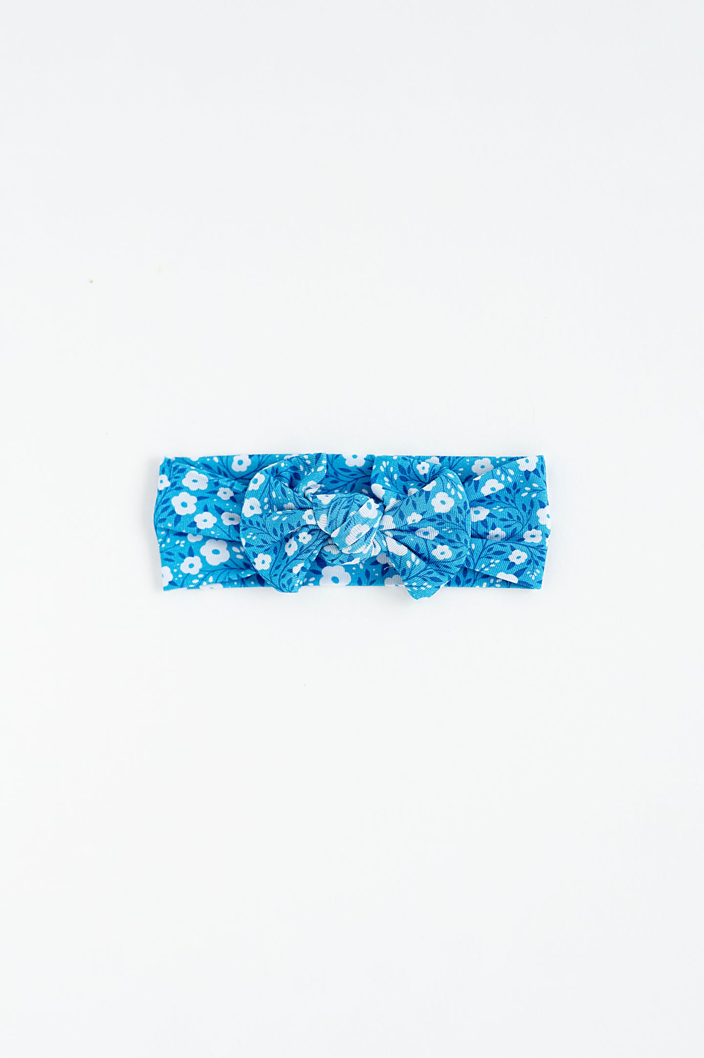 Blue Base Flowers Headband