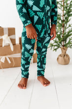 Load image into Gallery viewer, Green Pine Tree Convertible Romper
